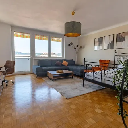 アパート Tamliving Zentrum Luxus Parken Messe Wifi Traumaussicht Sunrise&sunset *